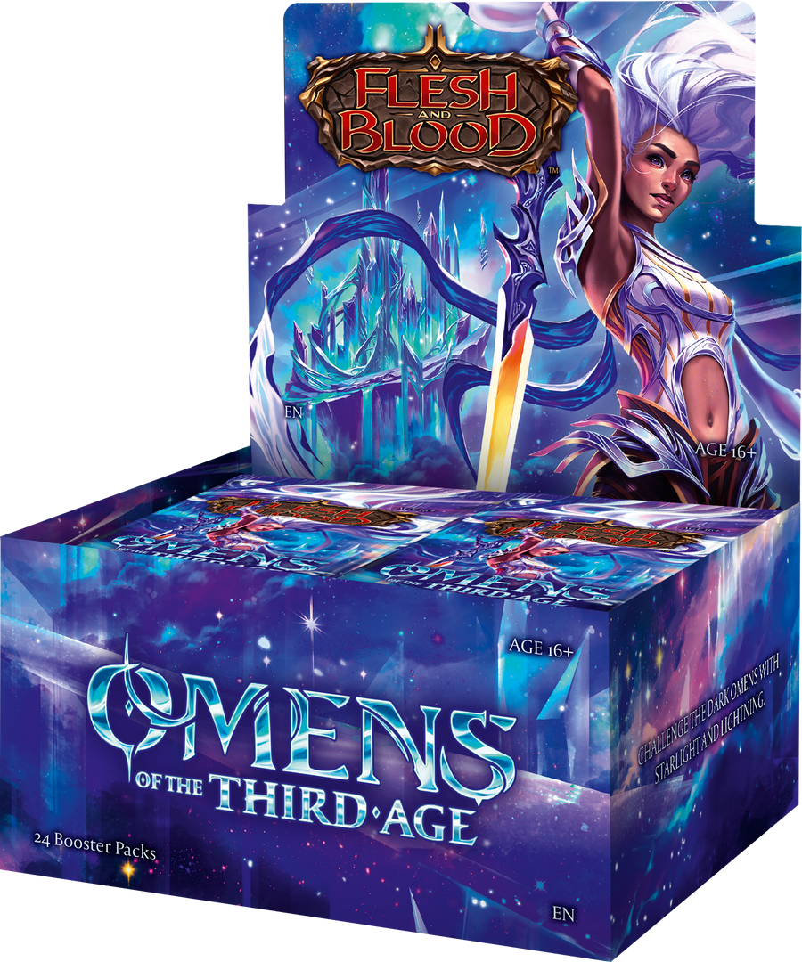 Flesh and Blood TCG: Omens of the Third Age Booster Box - Gathering Games