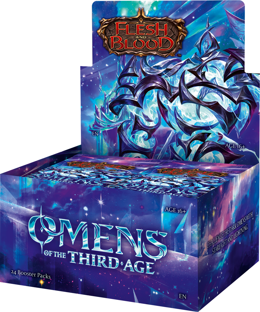 Flesh and Blood TCG: Omens of the Third Age Booster Box - Gathering Games