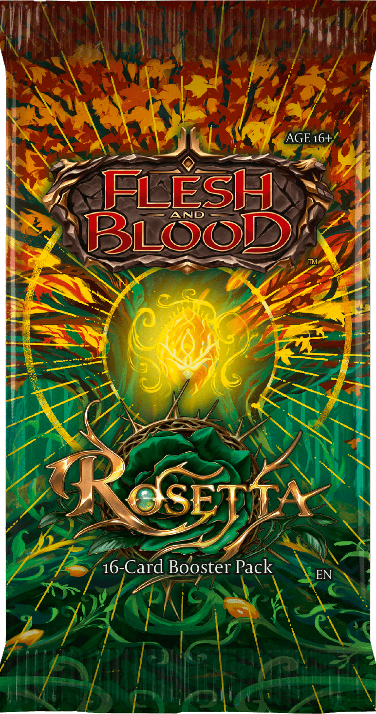 Flesh and Blood TCG - Rosetta Booster Pack - Gathering Games