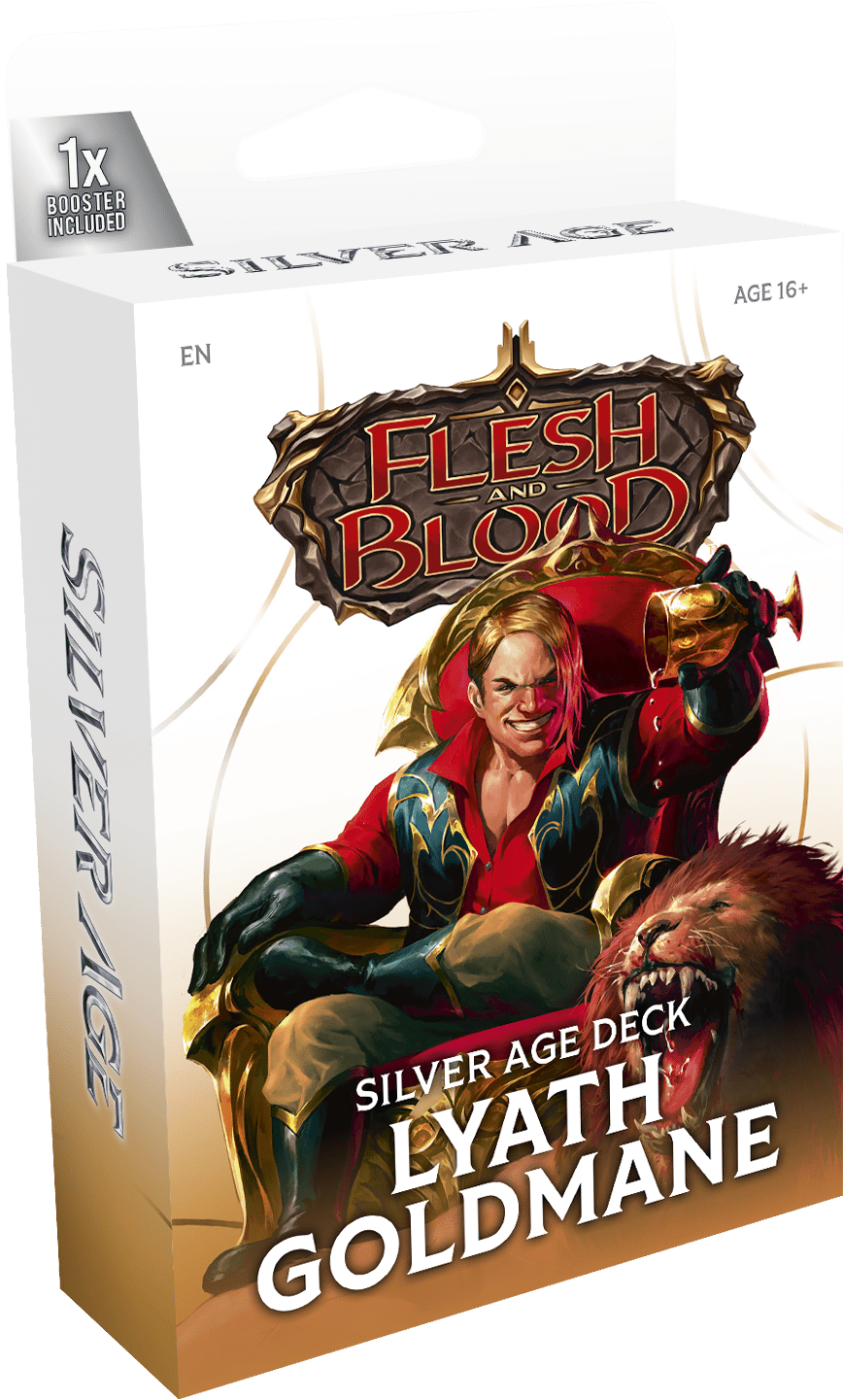 Flesh and Blood TCG: Silver Age Deck - Lyath Goldmane - Gathering Games