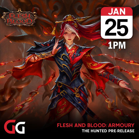 Flesh and Blood TCG: The Hunted Prerelease | 25th January 2025| Skipton - Gathering Games