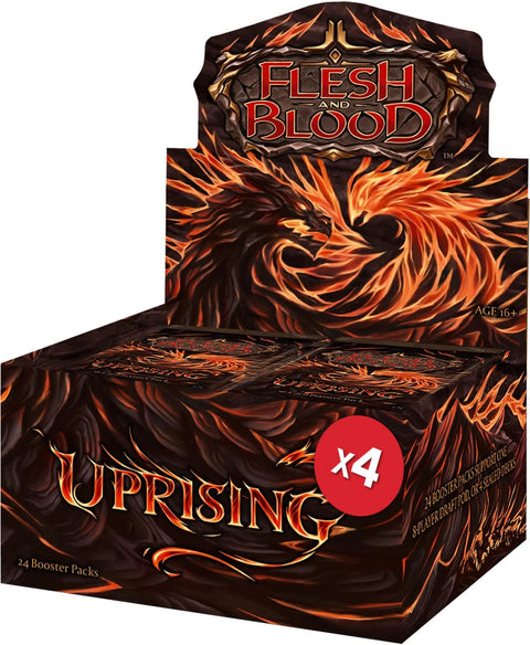 Flesh and Blood TCG: Uprising Sealed Case (4 Booster Boxes) - Gathering Games