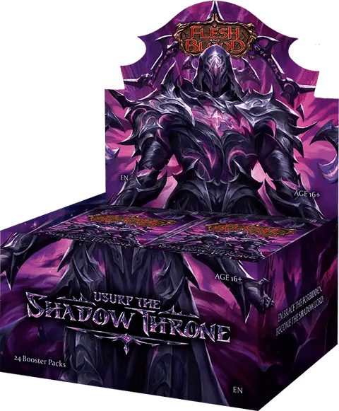 Flesh and Blood TCG: Usurp the Shadow Throne Booster Box - Gathering Games