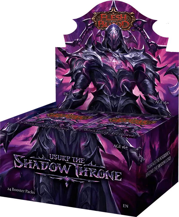 Flesh and Blood TCG: Usurp the Shadow Throne Booster Box - Gathering Games