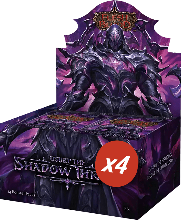 Flesh and Blood TCG: Usurp the Shadow Throne Sealed Case - Gathering Games