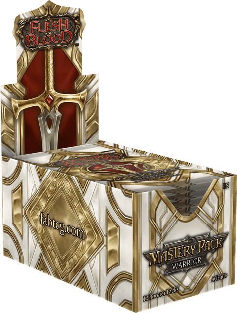 Flesh and Blood TCG: Warrior Mastery Booster Box - Gathering Games