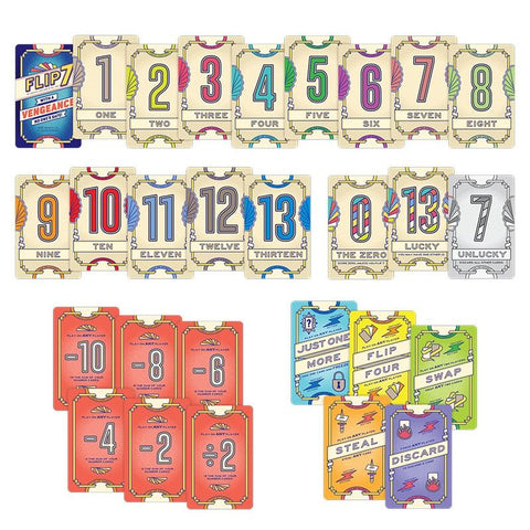 Flip 7 with a Vengeance - Gathering Games