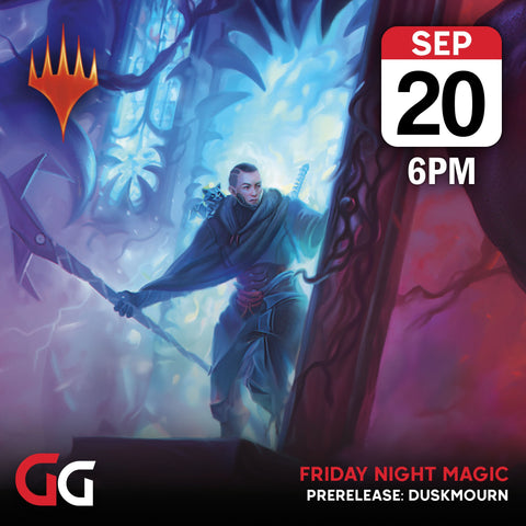 Friday Night Magic: Duskmourn Prerelease Event | 20th September 2024 | Skipton - Gathering Games