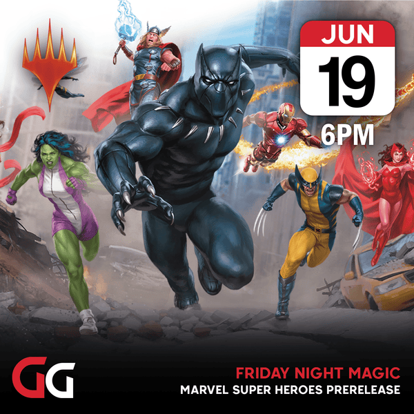 Friday Night Magic: Marvel Super Heroes Prerelease Event | 19th June 2026 | Skipton - 1