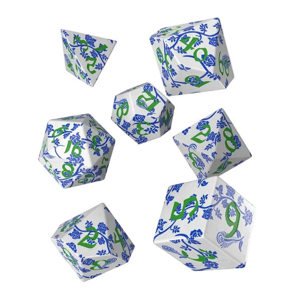 Full Art Dice Set - Porcelain - 1
