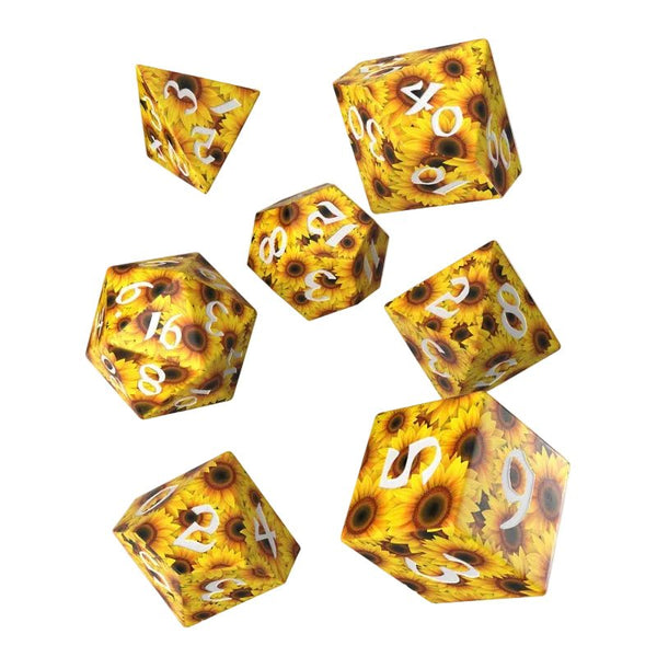 Full Art Dice Set - Sunflower - 1