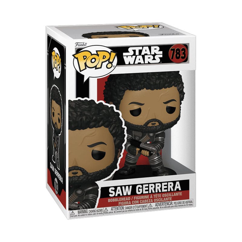 Funko POP! 783: Star Wars: Andor - Saw Gerrera - Gathering Games