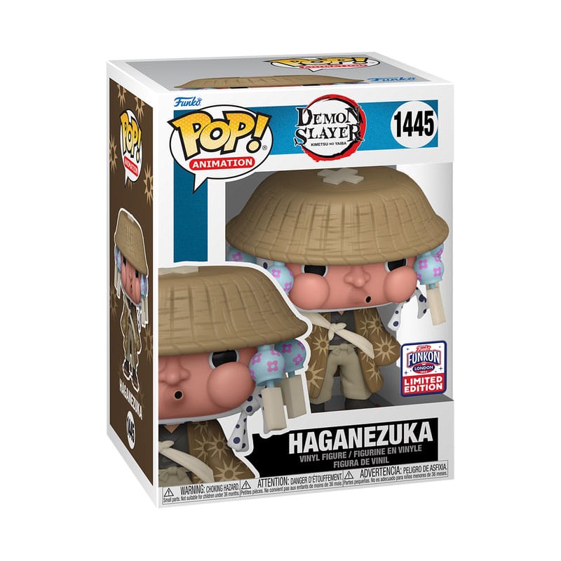Funko POP! Animation 1445: Demon Slayer - Haganezuka with Hat (Exclusive) - Gathering Games