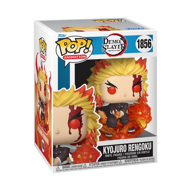 Funko Pop! Animation Vinyl: Demon Slayer POP! Figure Kyojuro Rengoku (9th form) Exclusive - Gathering Games