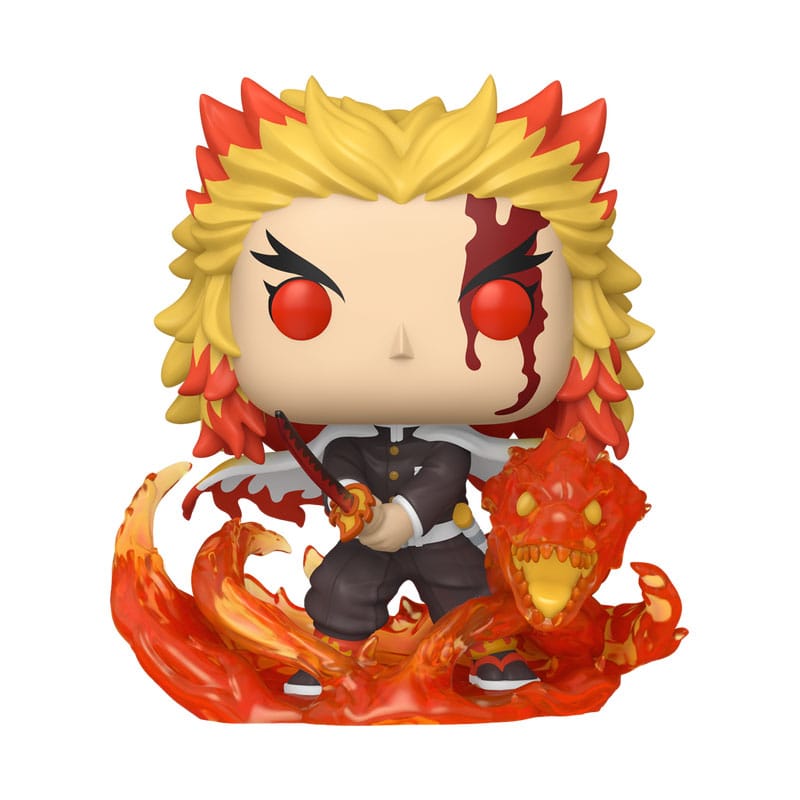 Funko Pop! Animation Vinyl: Demon Slayer POP! Figure Kyojuro Rengoku (9th form) Exclusive - Gathering Games