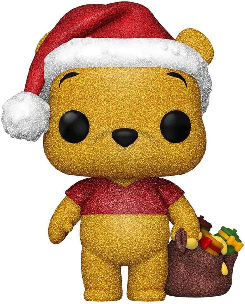 Funko Pop! Animation Vinyl: Disney POP! Holiday Winnie the Pooh (Diamond Glitter) - Gathering Games