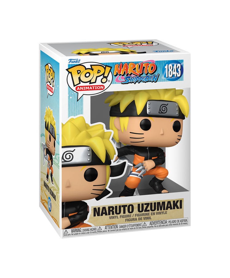 Funko Pop! Animation Vinyl: Naruto POP! Naruto with Shuriken CHASE - Gathering Games