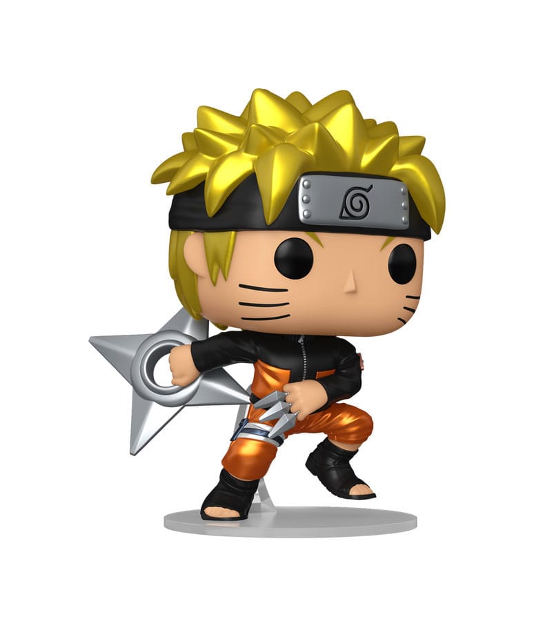 Funko Pop! Animation Vinyl: Naruto POP! Naruto with Shuriken CHASE - Gathering Games
