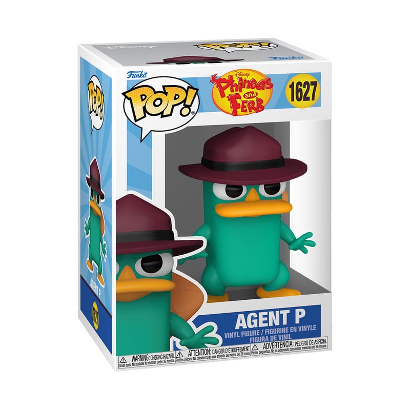 Funko POP! Disney 1627: Phineas and Ferb - Agent Perry - Gathering Games