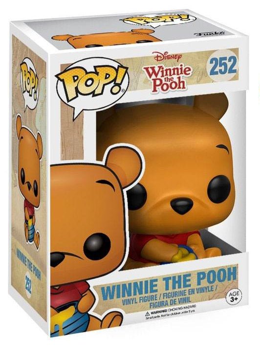 Funko POP! Disney 252: Sitting Winnie the Pooh with Honey Pot - Gathering Games