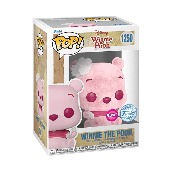 Funko Pop! Disney Vinyl: Winnie the Pooh POP! Cherry Blossom Pooh Special Edition (Flocked) - Gathering Games