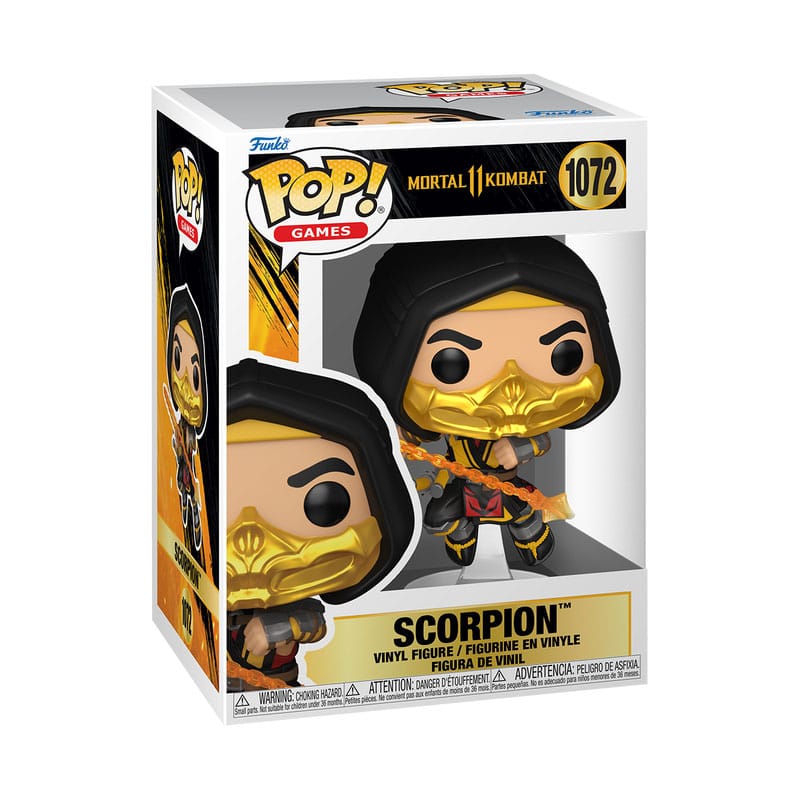 Funko POP! Games 1072: Mortal Kombat - Scorpion - Gathering Games