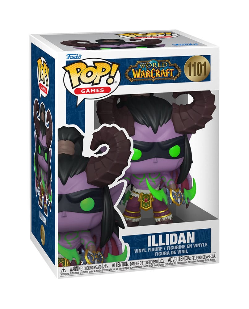 Funko POP! Games 1101: World of Warcraft - Illidan - Gathering Games