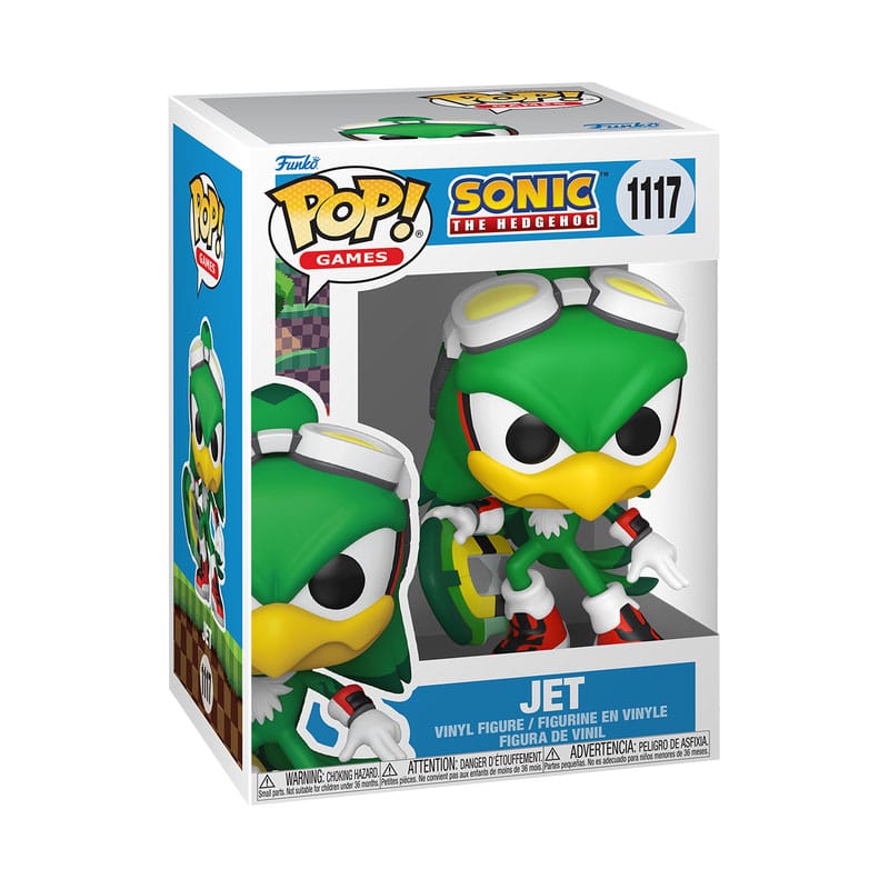 Funko POP! Games 1117: Sonic the Hedgehog - Jet the Hawk - Gathering Games