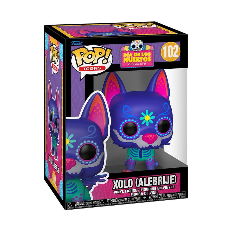 Funko POP! Icons 102: Dia de Los Muertos - Xolo (Alebrije) - Gathering Games