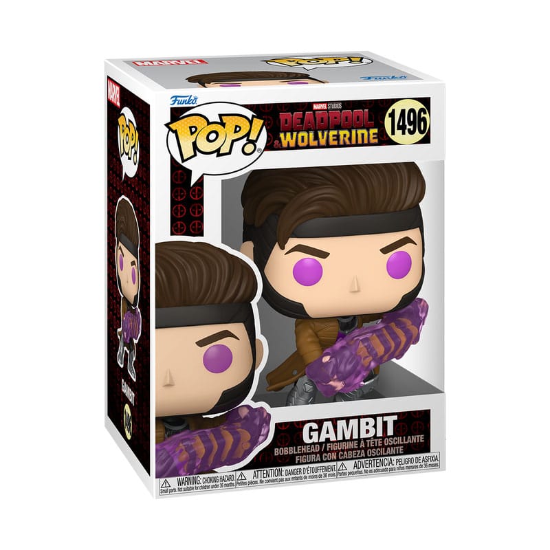 Funko Pop! Marvel Vinyl: Deadpool 3 POP! Gambit - Gathering Games