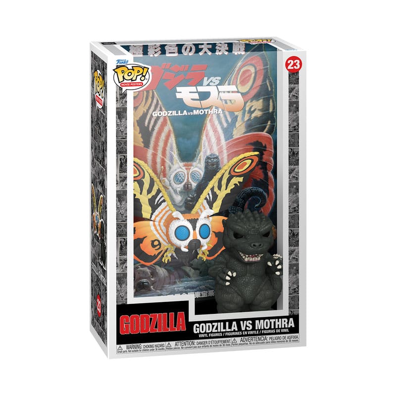 Funko Pop! Movie Poster & Figure Vinyl: Godzilla 70th Anniversary POP! Godzilla vs Mothra - Gathering Games