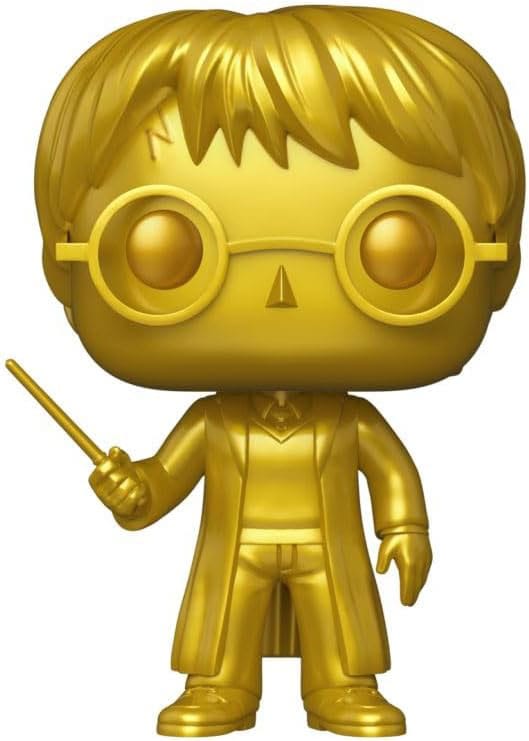 Funko Pop! Movies 01: Gold Harry Potter (Exclusive Version) - 2