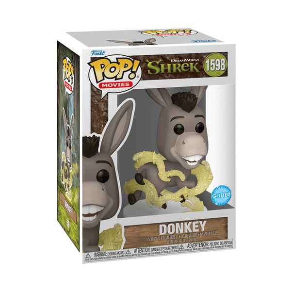 Funko Pop! Movies 1598: Shrek - Donkey (DreamWorks 30th Anniversary) - 1