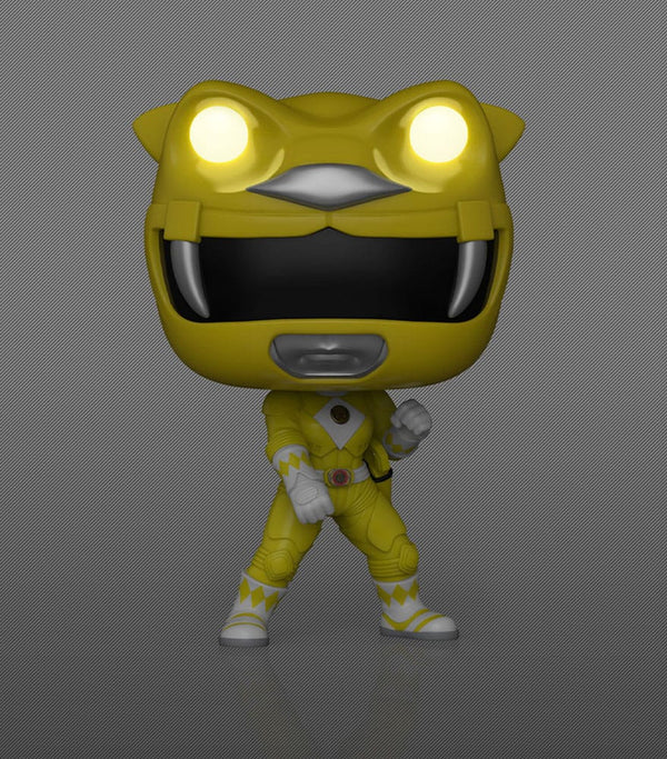 Funko Pop! Movies 1781: Mighty Morphin Power Rangers: The Movie - Yellow Ranger (GLOW) - 3