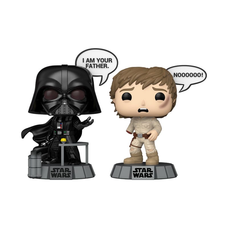Funko POP! Movies: Star Wars - Darth Vader & Luke Skywalker 2 Pack - Gathering Games