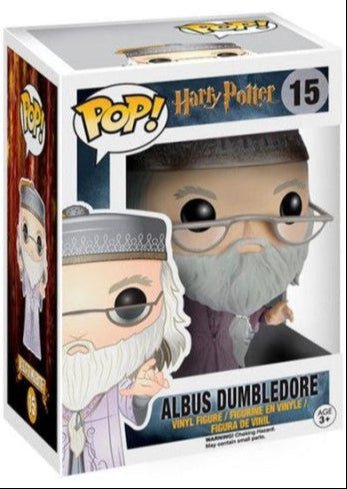 Funko Pop! Movies Vinyl: Harry Potter POP! Dumbledore with Wand - Gathering Games
