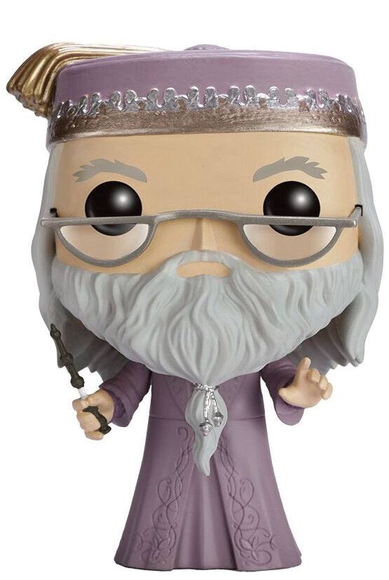 Funko POP! Movies Vinyl: Harry Potter POP! Dumbledore with Wand - 2