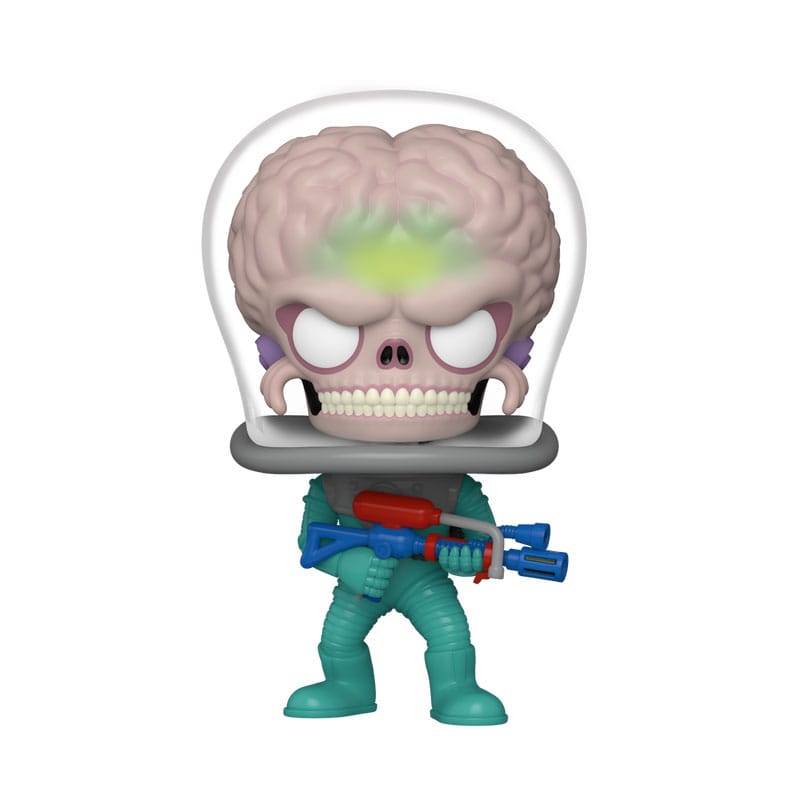 Funko Pop! Movies Vinyl: Mars Attacks POP! Figure Alien Soldier with Atomic Ray Gun - Gathering Games