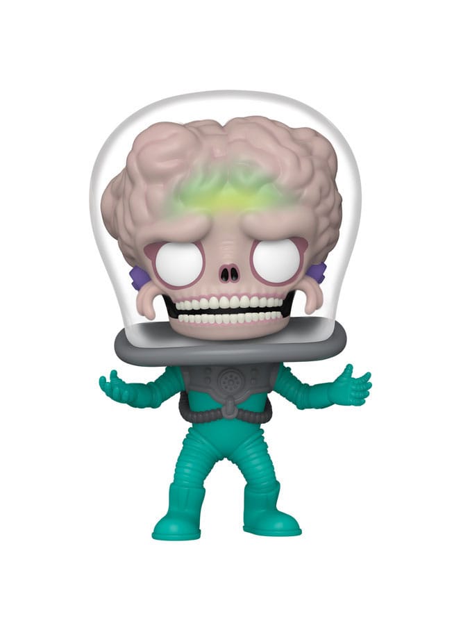 Funko Pop! Movies Vinyl: Mars Attacks POP! Figure Alien Soldier with CHASE - Gathering Games