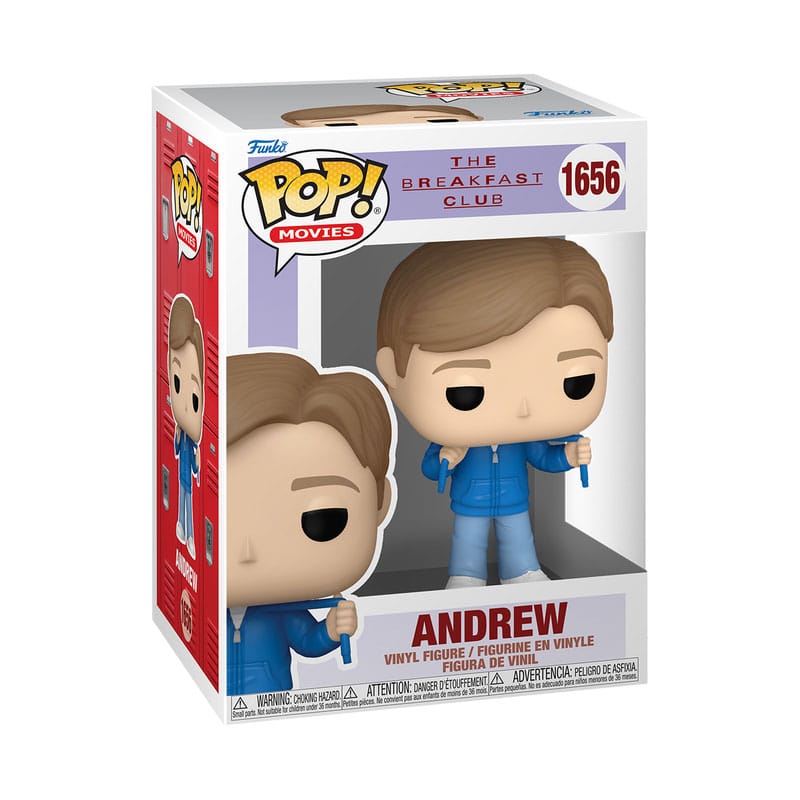 Funko Pop! Movies Vinyl: The Breakfast Club POP! Figure Andrew - Gathering Games