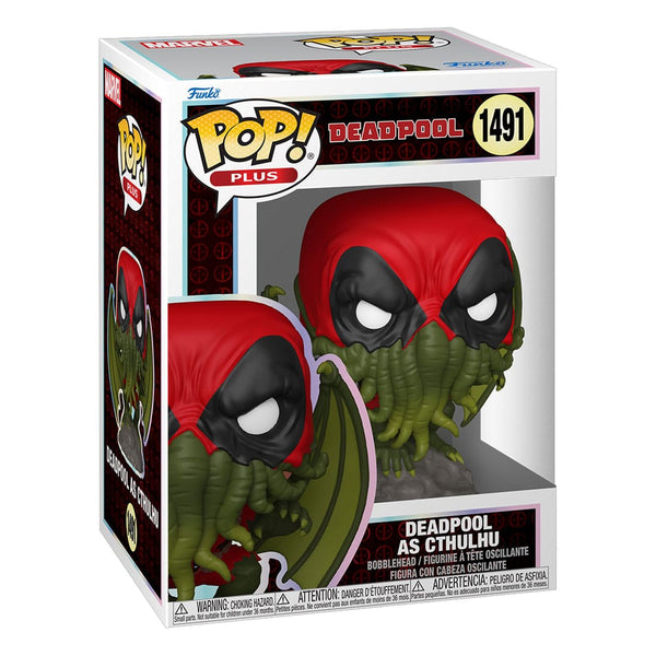 Funko Pop! Plus Marvel 1491: Deadpool as Cthulhu - 1