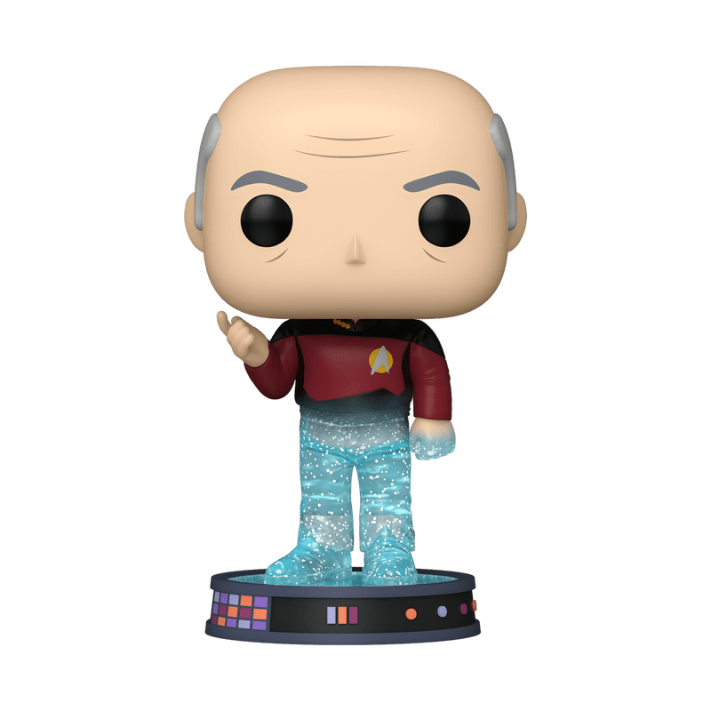 Funko POP! Plus Movies 1687: Star Trek - Jean - Luc Picard on Transporter (Glitter) - Gathering Games