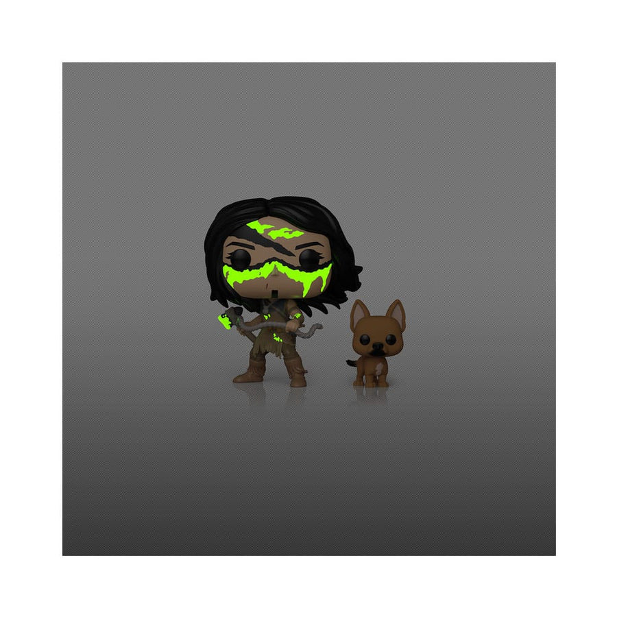 Funko POP! Plus Movies 1910: Prey - Naru with Sarii (Glow) - Gathering Games