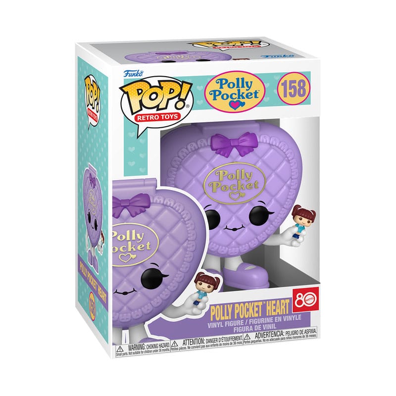 Funko POP! Retro Toys 158: Polly Pocket Heart - Gathering Games