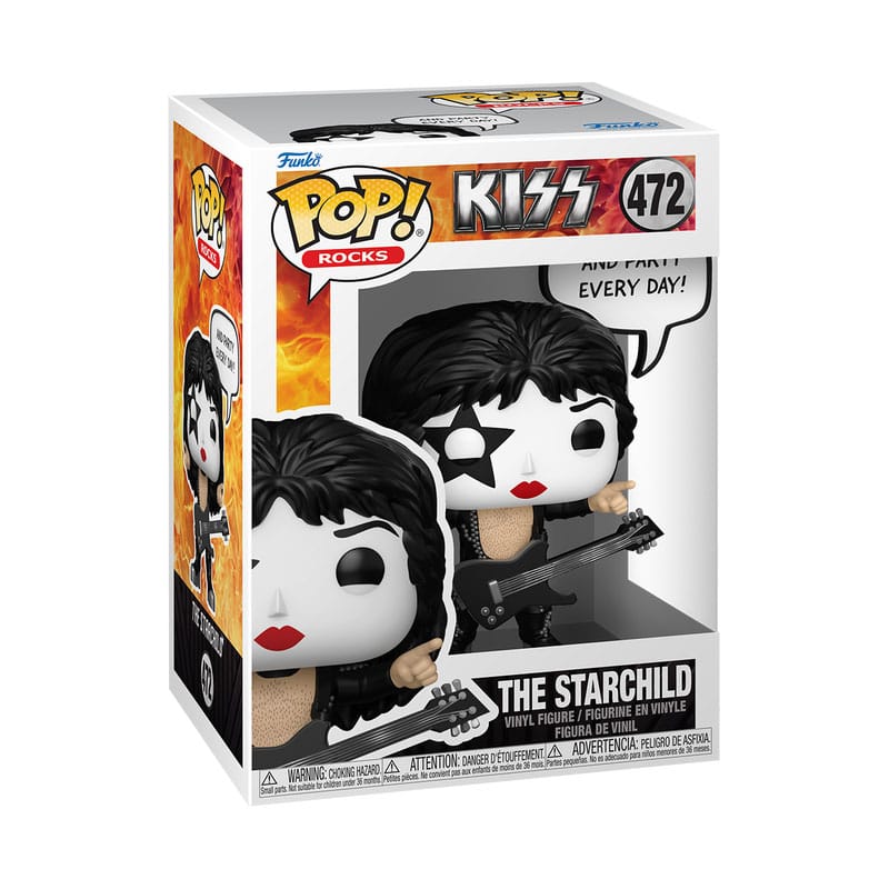 Funko POP! Rocks 472: KISS - The Starchild (R&R All Night) - Gathering Games