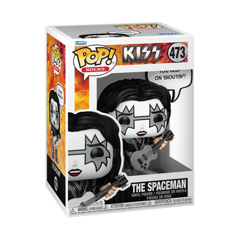 Funko POP! Rocks 473: KISS - The Spaceman (R&R All Night) - Gathering Games