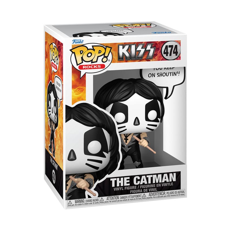Funko POP! Rocks 474: KISS - The Catman (R&R All Night) - Gathering Games