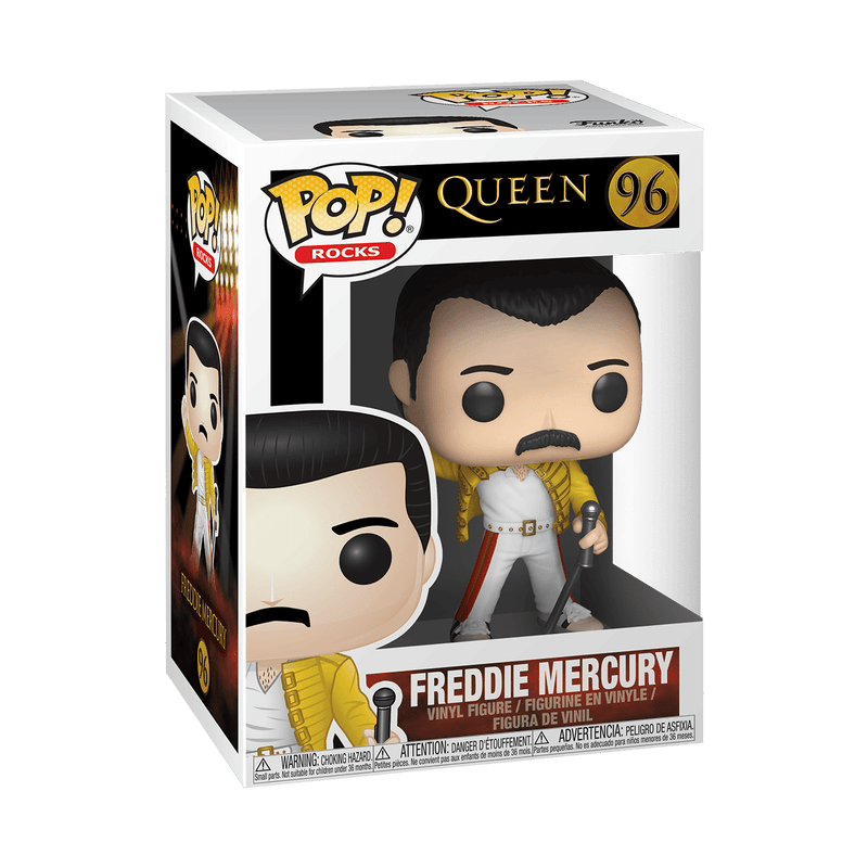 Funko POP! Rocks 96: Queen - Freddie Mercury (Wembley 1986) - Gathering Games