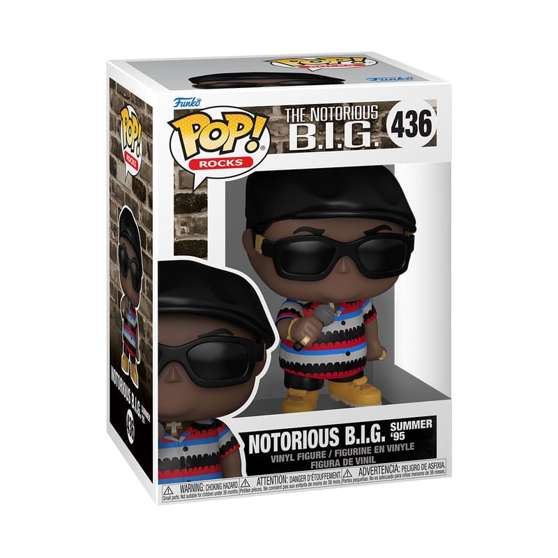 Funko Pop! Rocks Vinyl: Notorious B.I.G POP! Biggie - Beat The Summer Jam - Gathering Games
