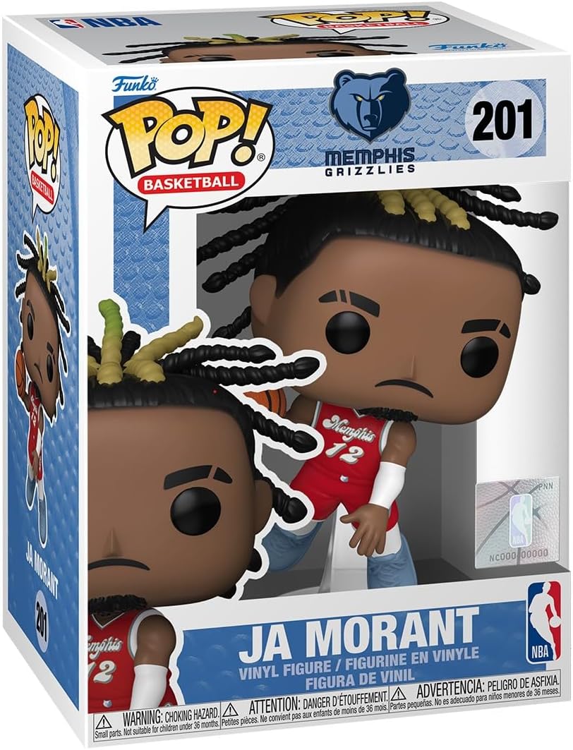 Funko Pop! Sports Vinyl: NBA Legends POP! Memphis Grizzlies - Ja Morant (City Edition) - Gathering Games